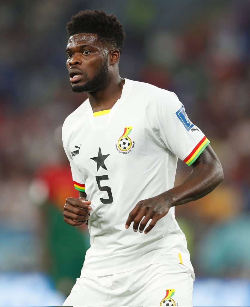 Partey wasn't fit enough to play against Angola