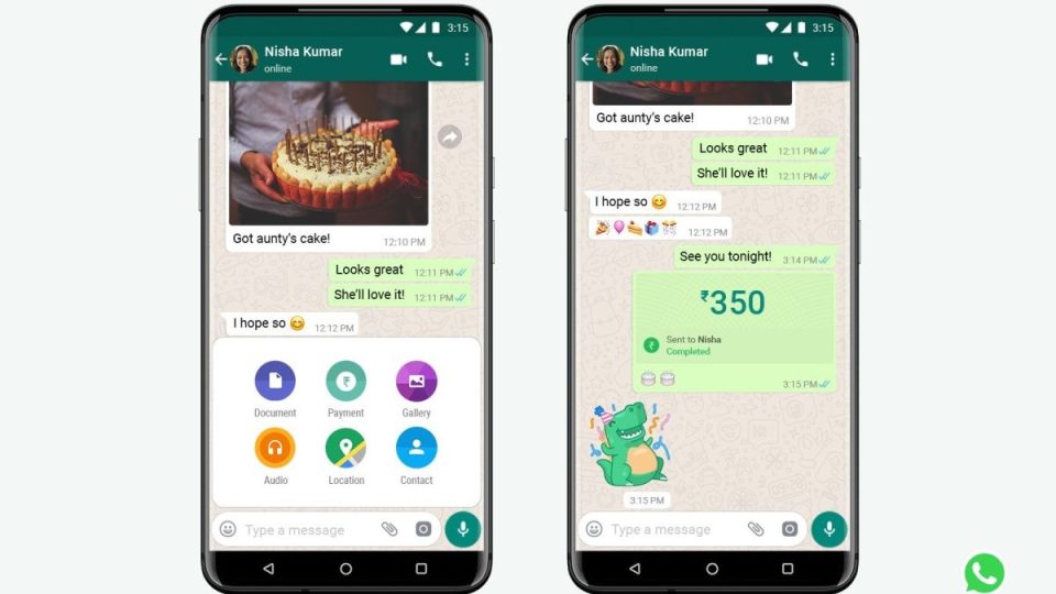 How to make payments on WhatsApp