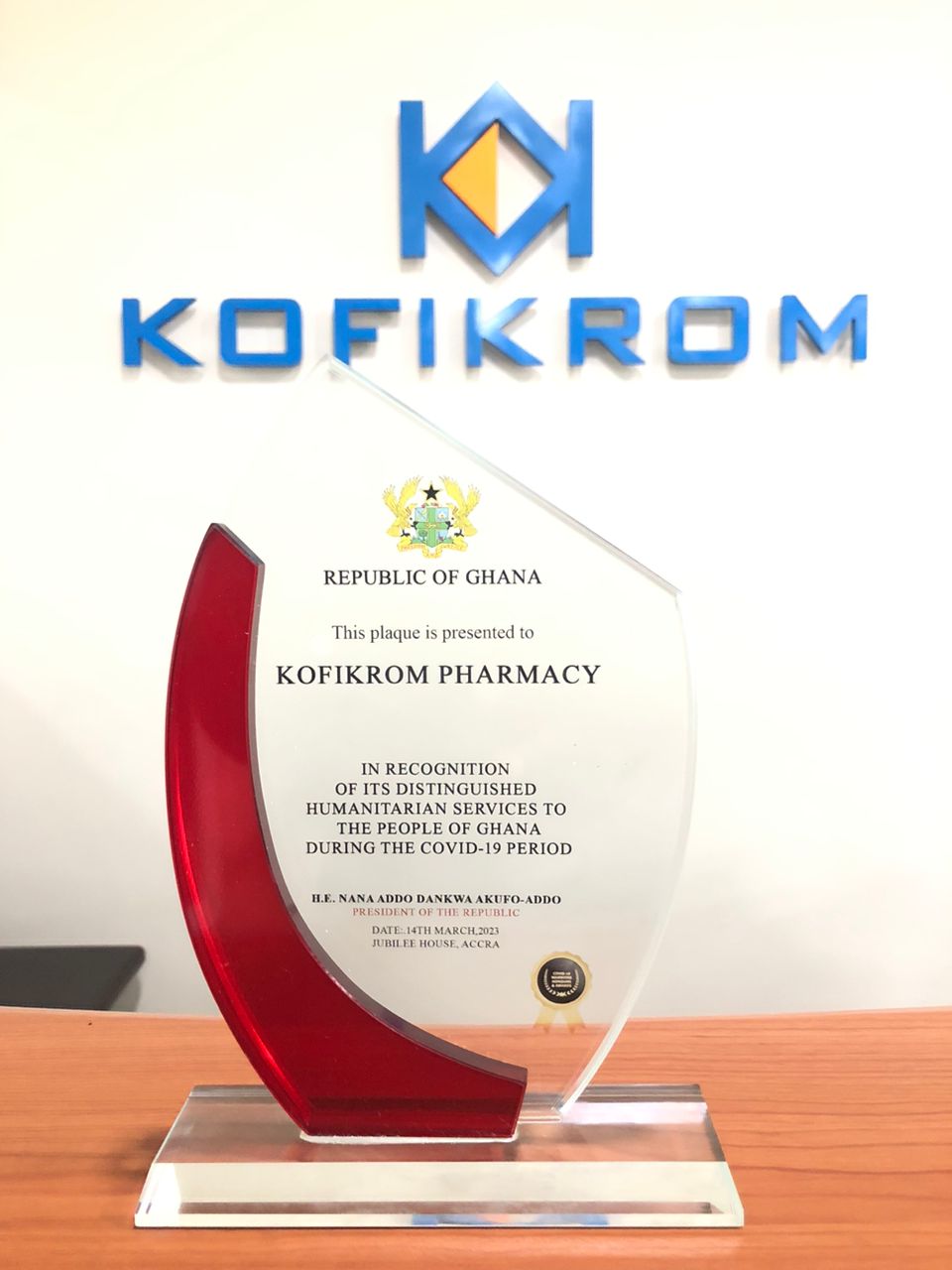 https://kofikrom.com/kofikrom-pharmacy-limited-conferred-with-the-presidential-award-of-honour-of-the-republic-of-ghana/