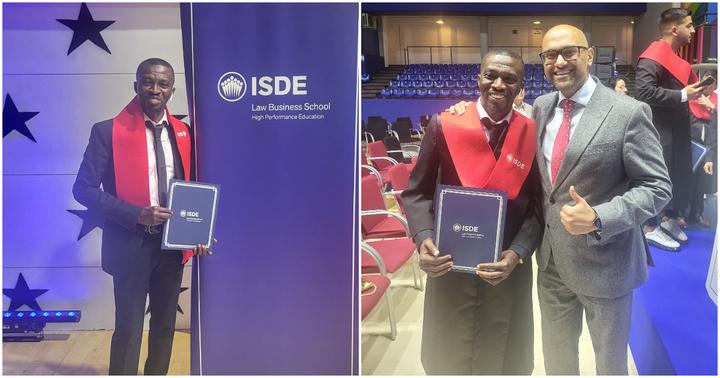 Former Ghana Midfielder Yussif Chibsah Bags Masters Degree in International Sports Law from ISDE