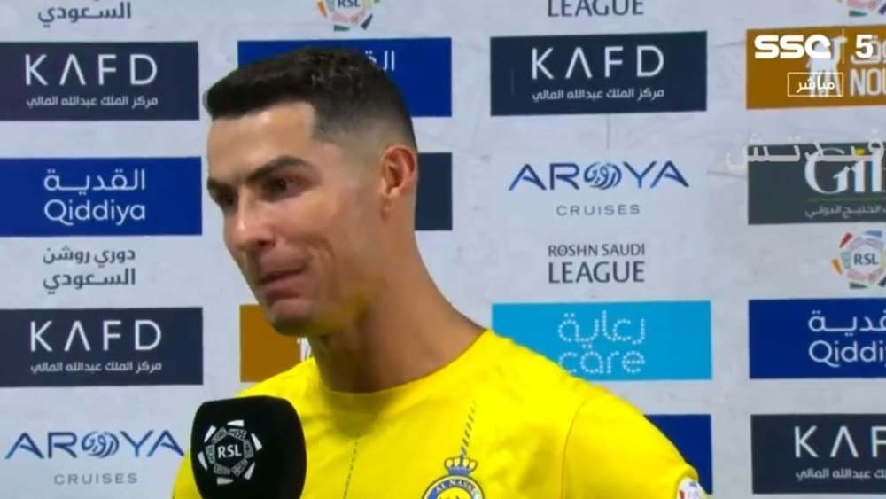 Al-Nassr's CR7: "I will continue playing as long as my legs allow me to do so"