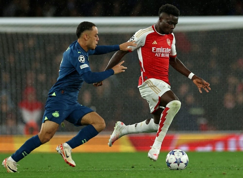 Bukayo Saka joins Arsenal's growing injury list