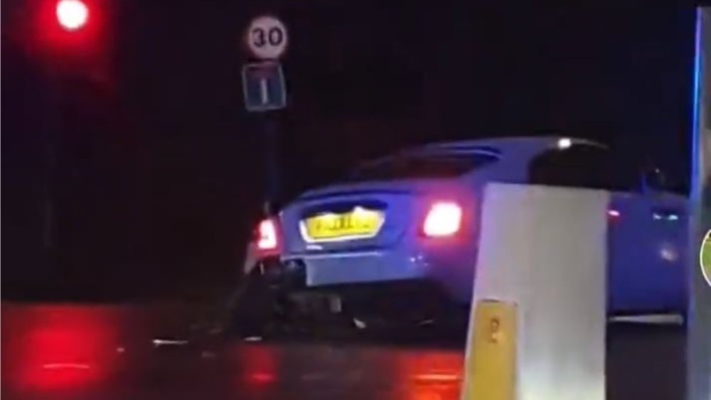 Man Utd star Rashford in horror car crash after Burnley match