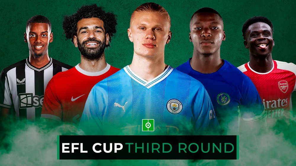 POSSIBLE LINEUPS FOR THE CARABAO CUP THIRD ROUND