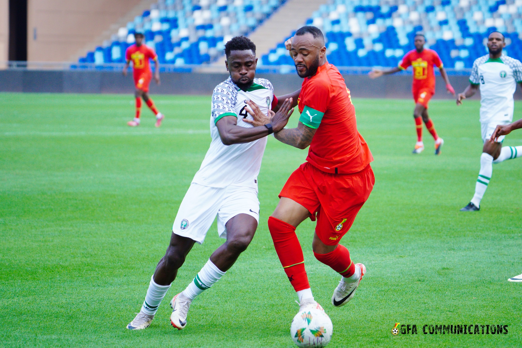 Ghana falls to Nigeria 2-1 in Otto Addo's coaching return