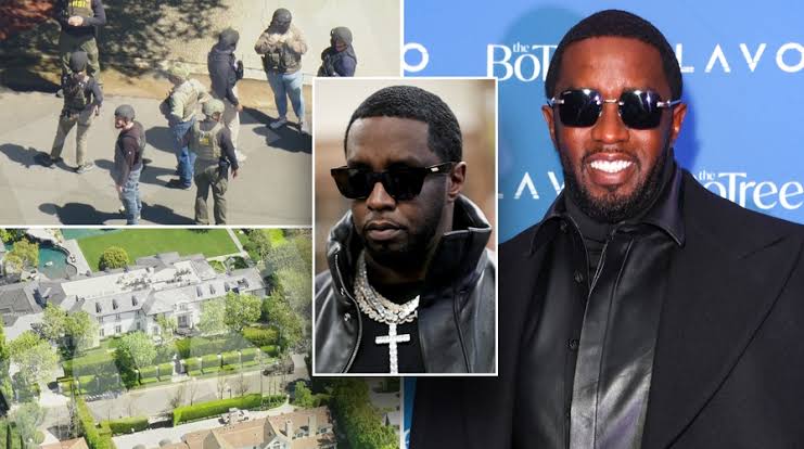 SEAN 'DIDDY' COMBS' HOMES RAIDED BY HOMELAND SECURITY AMID SEX TRAFFICKING ACCUSATIONS
