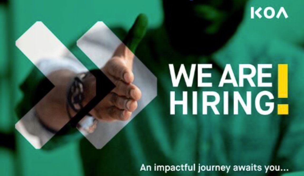 7 Job Vacancies at Koa Switzerland & Ghana -Apply Now