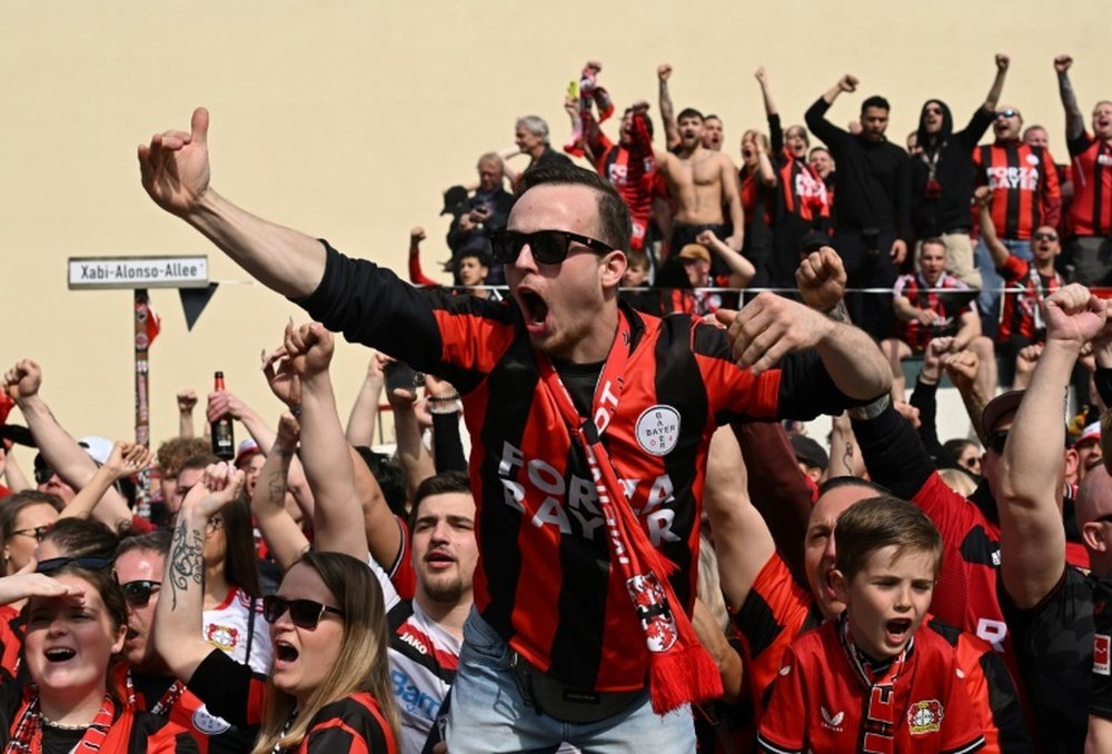 Leverkusen start title party on streets already named in Alonso's honour
